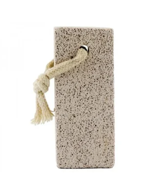 Standelli professional Přírodní bílá pemza s úchytem 9,5 x 4 cm Speciální Cena