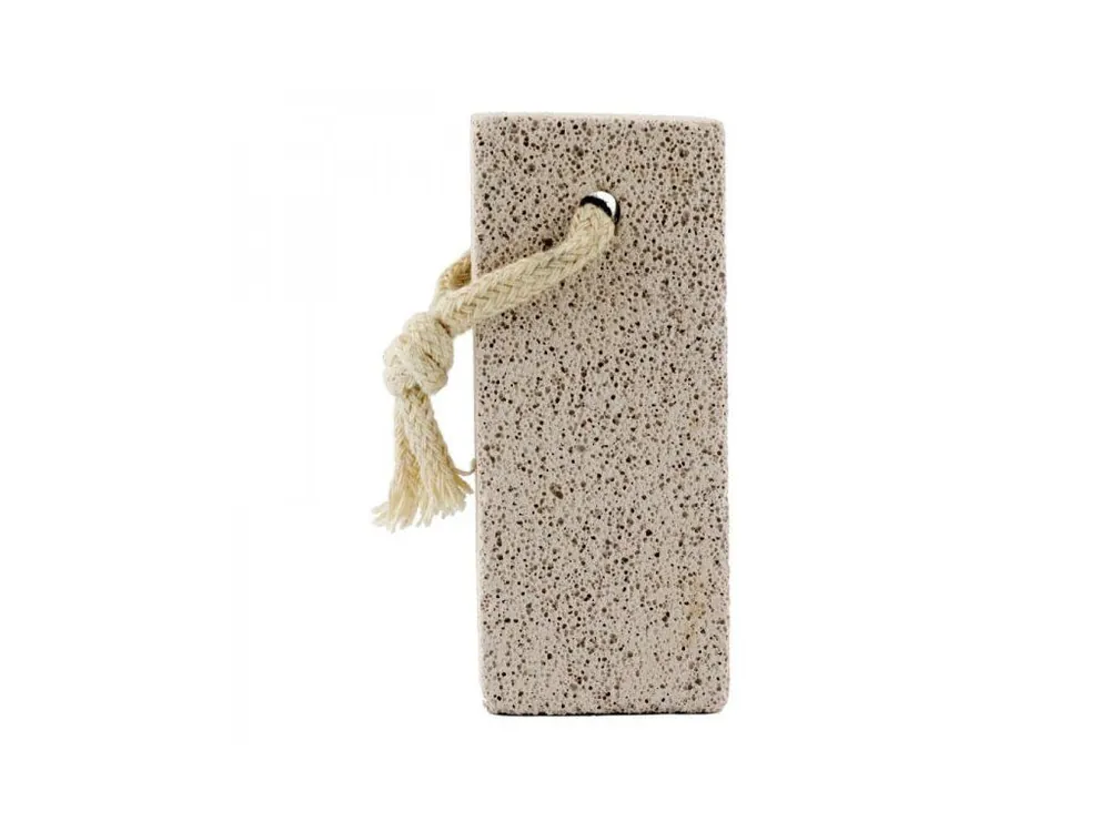 Standelli professional Přírodní bílá pemza s úchytem 9,5 x 4 cm Speciální Cena