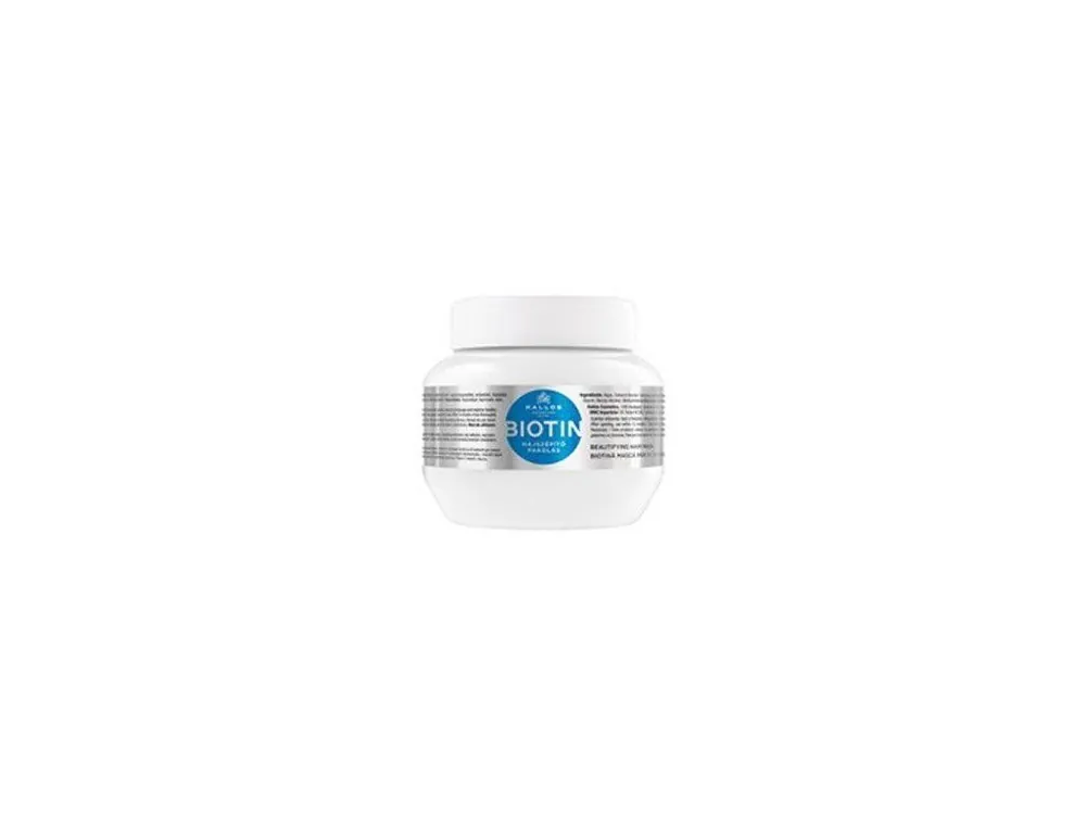 Cenově Výhodný KALLOS KJMN Biotin Hair Mask 275ml - maska pro tenké, slabé a lámavé vlasy