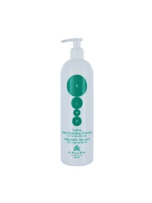 Tovární Cena KALLOS KJMN Deep Cleansing Shampoo 500ml - šampon na mastné vlasy