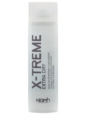 Sezónní Sleva NIAMH HairKoncept X-Treme Extra Dry Hairspray 500ml - ultra silně tužící lak (zmrazovač)
