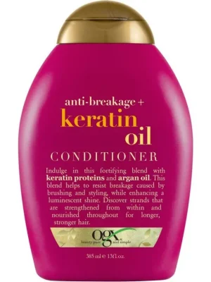 OGX Keratin Oil Posilující kondicionér s keratinem a arganovým olejem 385 ml Aktuální