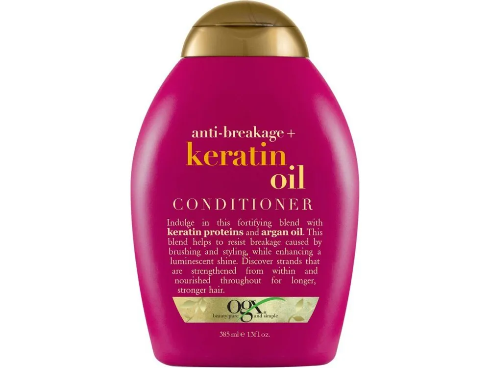 OGX Keratin Oil Posilující kondicionér s keratinem a arganovým olejem 385 ml Aktuální