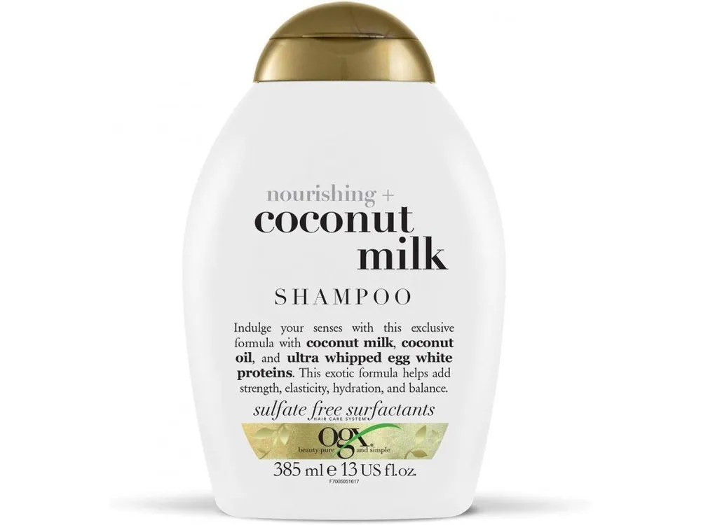 OGX Coconut Milk Hydratační šampon s kokosovým olejem 385 ml Vysoce Kvalitní