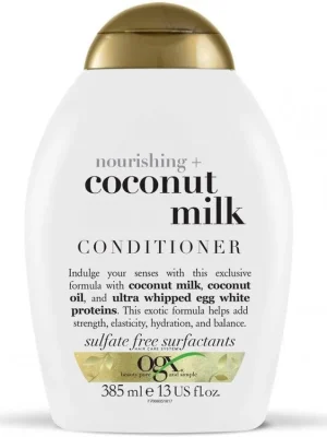 OGX Coconut Milk Hydratační kondicionér s kokosovým olejem 385 ml Poslední Šance