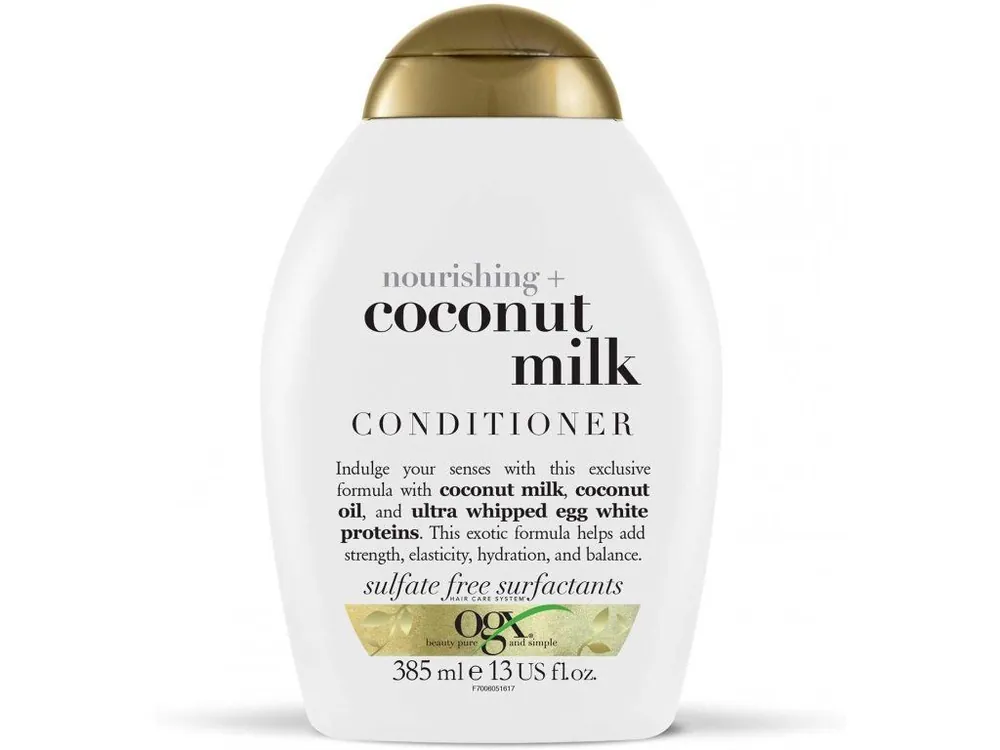 OGX Coconut Milk Hydratační kondicionér s kokosovým olejem 385 ml Poslední Šance