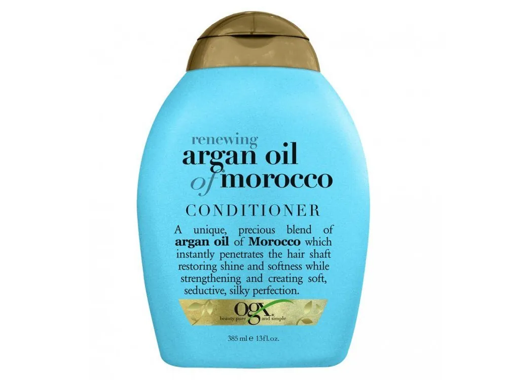 OGX Argan Oil Of Morocco Posilující kondicionér pro lesk a hebkost vlasů 385 ml Expresní Doručení