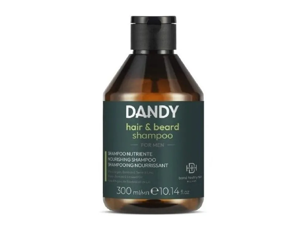 Ihned K Objednání DANDY Beard And Hair Shampoo 300ml - Šampon na bradu, vousy a vlasy