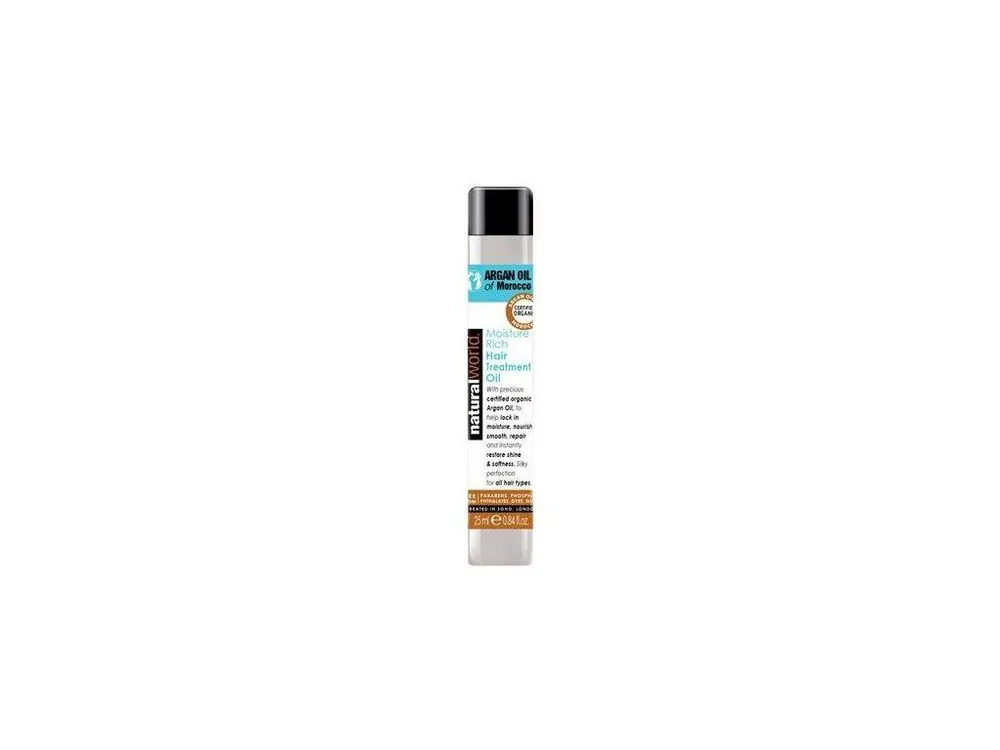 Must-Have NATURAL WORLD MOROCCAN ARGAN OIL 25ml - 100% čistý marocký arganový olej