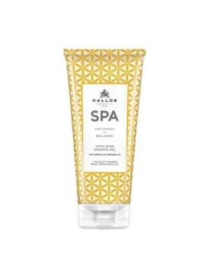 Horká Nabídka KALLOS SPA Orange Oil Vitalizing Shower Gel 200ml - sprchový gel s olejem z pomeranče