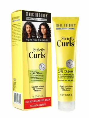 Autentický Marc Anthony Strictly Curls Uhlazující krém na kudrnaté a nepoddajné vlasy s avokádovým olejem 177 mL