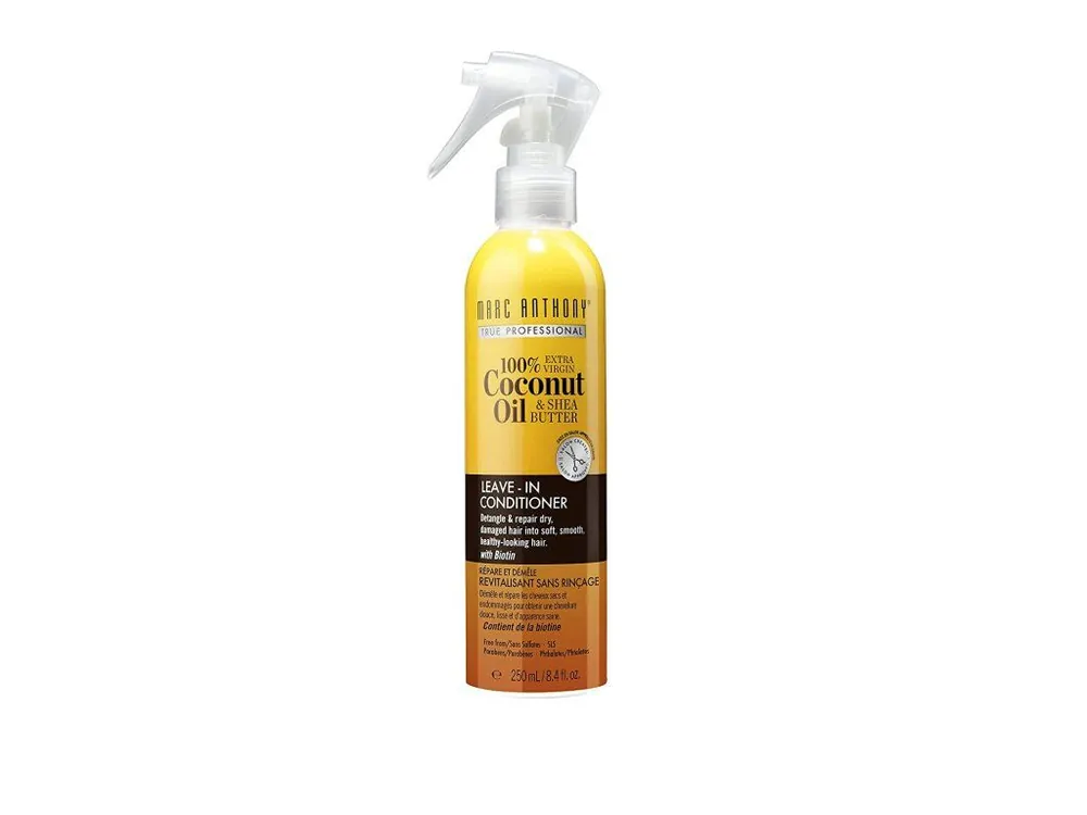 Poslední Šance Marc Anthony Coconut oil & Shea Butter Bezoplachový ochranný kondicionér s biotinem a keratinem 250 ml