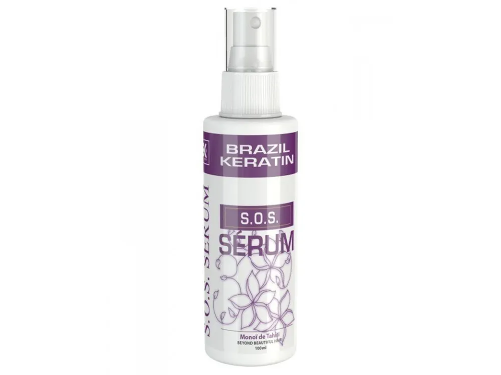 BRAZIL KERATIN S.O.S. Sérum 100ml - pro intenzivní regeneraci a hydrataci vlasů Levný