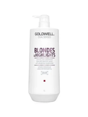 GOLDWELL Dualsenses Blondes And Highlights Conditioner 1000ml - neutralizuje žluté odstíny Značkový