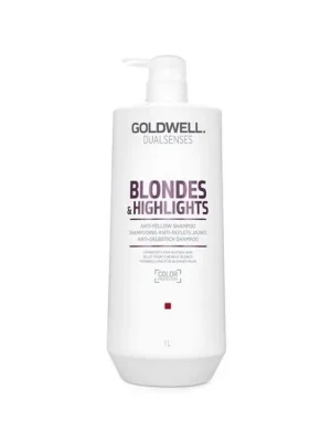 Nejlepší Cena GOLDWELL Dualsenses Blondes And Highlights Shampoo 1000ml - šampon pro bílou blond