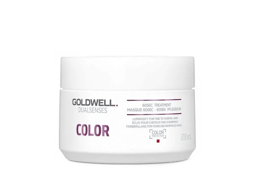 Vysoce Kvalitní GOLDWELL Dualsenses Color 60sec Treatment 200ml - kúra pro barvené a tónované vlasy