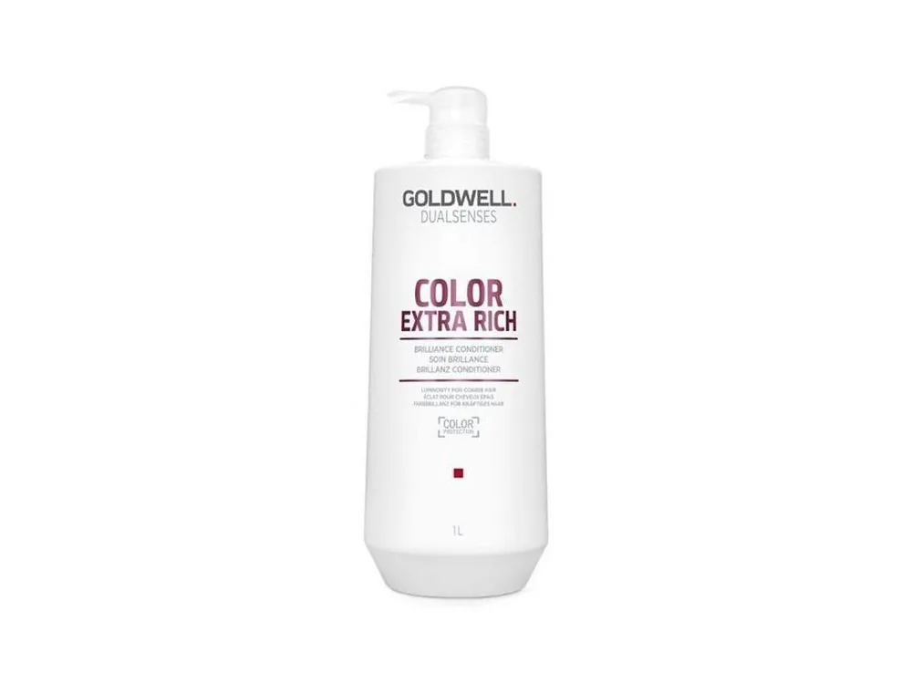 Nová Kolekce GOLDWELL Dualsenses Color Extra Rich Conditioner 1000ml - pečující kondic. pro barvené vlasy