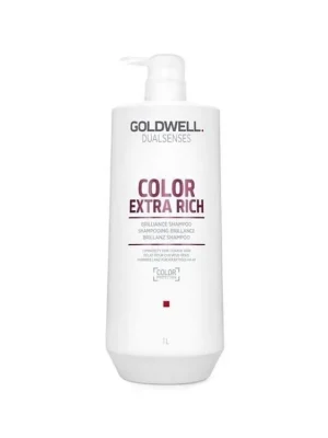 GOLDWELL Dualsenses Color Extra Rich Shampoo 1000ml - pečující šampon pro barvené vlasy Poslední Šance
