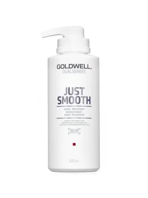 Nejprodávanější GOLDWELL Dualsenses Just Smooth 60sec Treatment 500ml - uhlazující maska pro krepaté vlasy