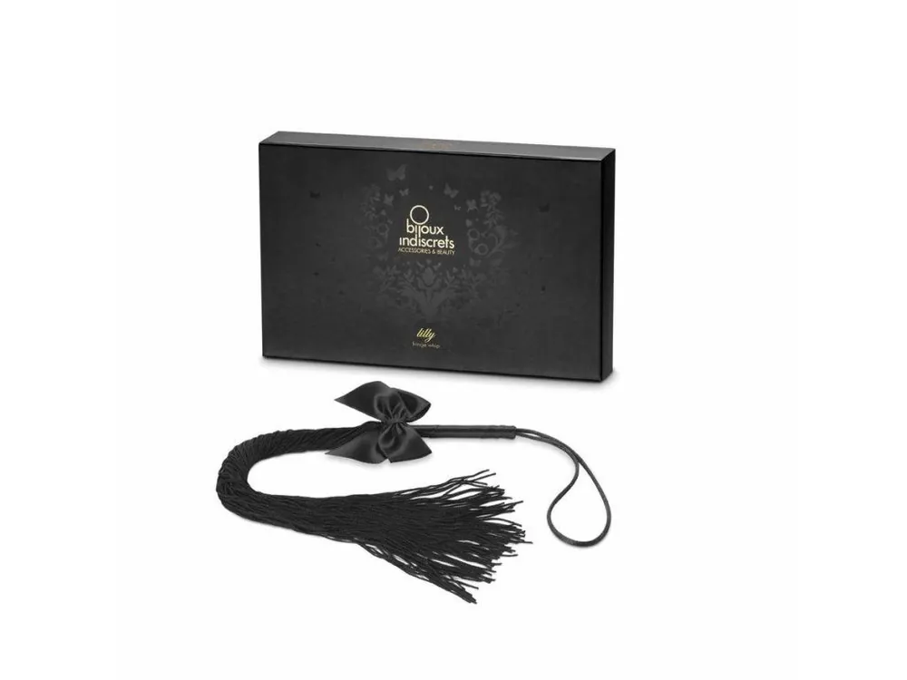 Akce Bijoux Indiscrets Lilly - Bič provázkový černý