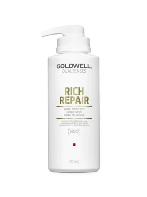 Tovární Cena GOLDWELL Dualsenses Rich Repair 60sec Treatment 500ml - intenziv. maska pro lámavé vlasy