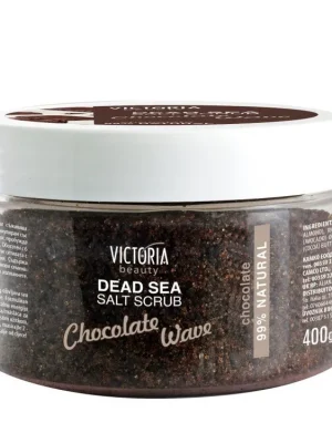 Victoria beauty Tělový peeling se solí z Mrtvého moře s vůní čokolády400 g Hit Sezóny