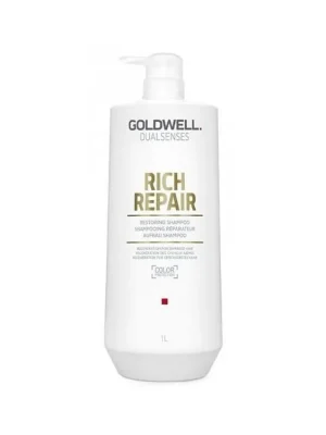 Aktuální GOLDWELL Dualsenses Rich Repair Shampoo 1000ml - regenerační šampon pro suché vlasy