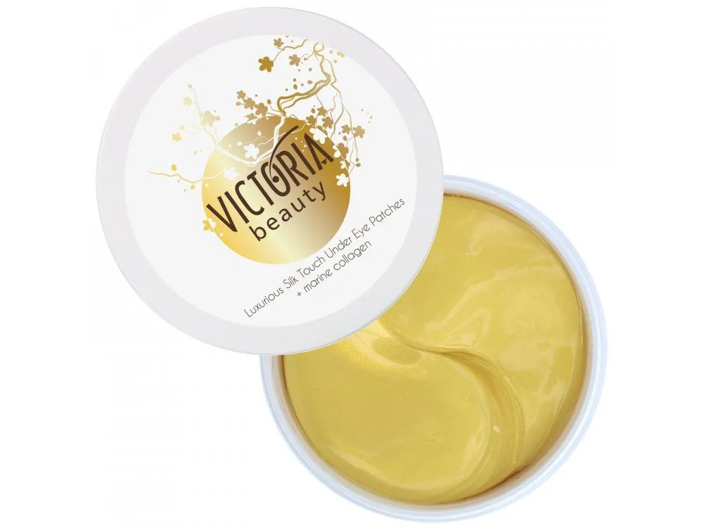 Odeslání Ihned Victoria beauty 24K Gold Silk Hydrogelová zlatá oční maska s kyselinou hyaluronovou 60 ks