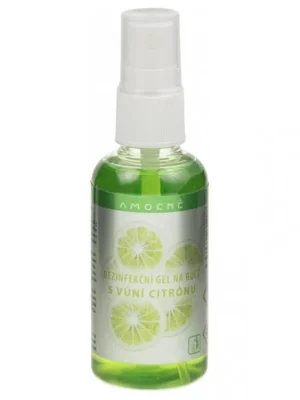 Super Cena LAVOSEPT Gel Dezinfekce rukou a kůže 50ml - hydratační zelený gel s vůní citrónu