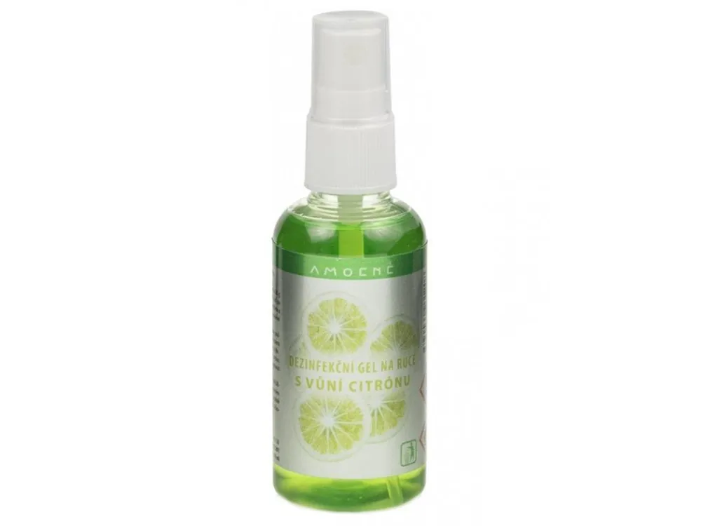 Super Cena LAVOSEPT Gel Dezinfekce rukou a kůže 50ml - hydratační zelený gel s vůní citrónu