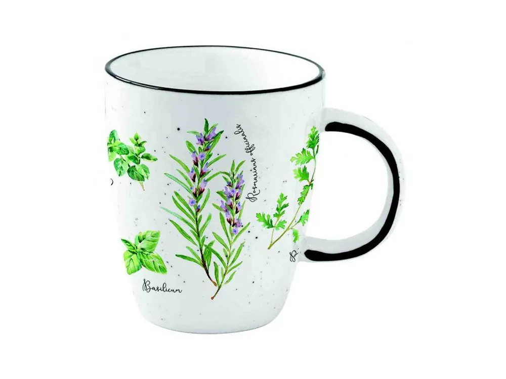 Výhodná Nabídka Easy Life Porcelánový hrnek Herbarium 350 ml