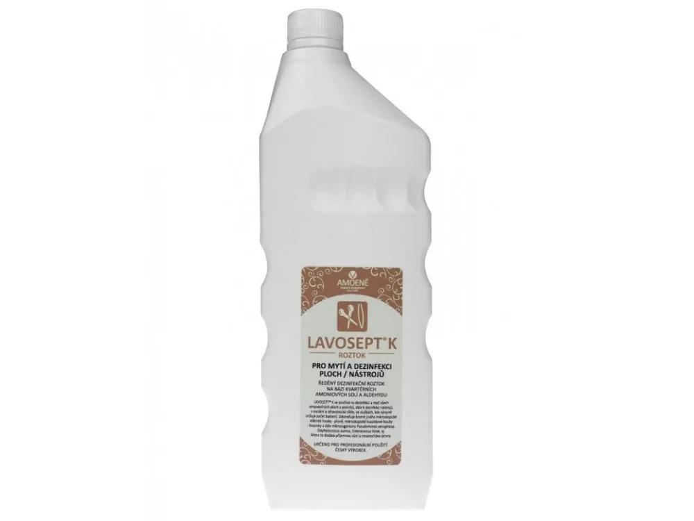 Pouze Dnes LAVOSEPT Nástroje Dezinfekční roztok na nástroje 1000ml - s vůní trnky, náhradní náplň