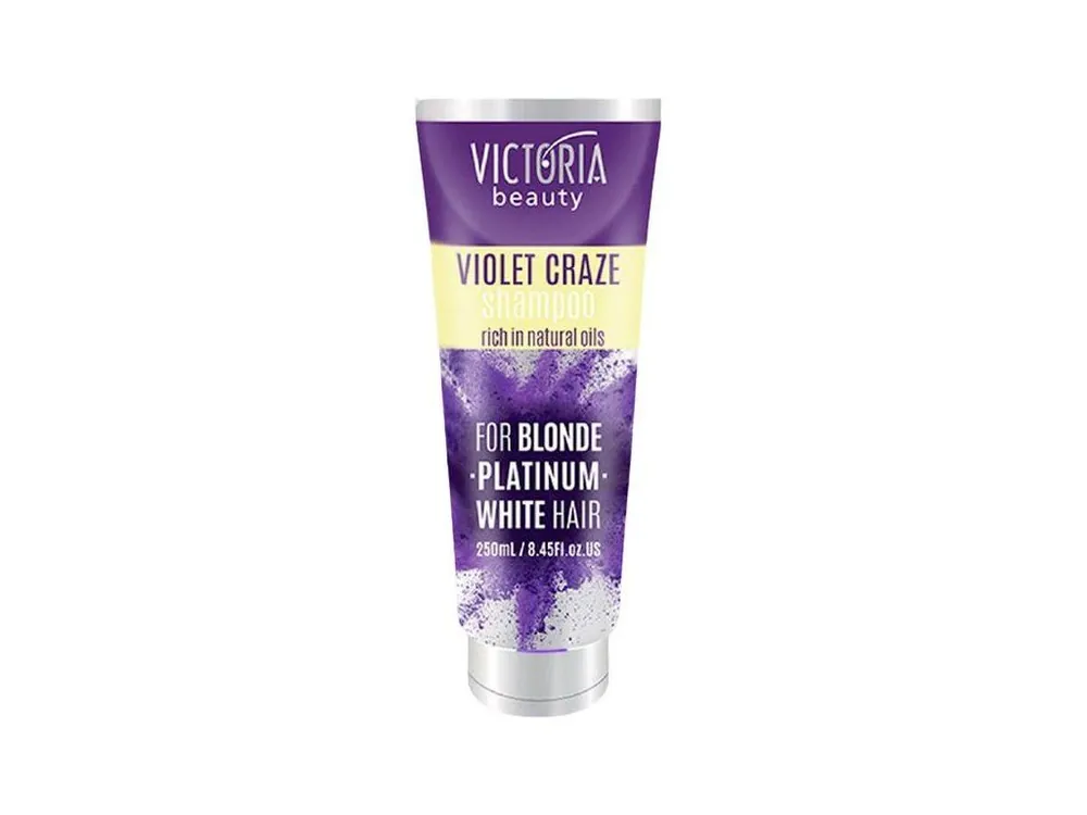 Poslední Šance Victoria beauty Violet CrazeŠampon pro neutralizaci žlutého tónu 250 mL