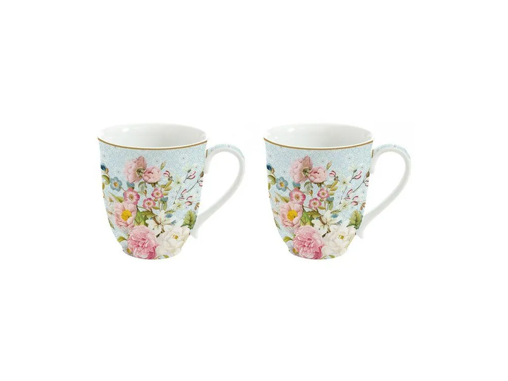 Akční Cena Easy life Sada porcelánových hrnků Spring festival 2 ks, 2x300 ml