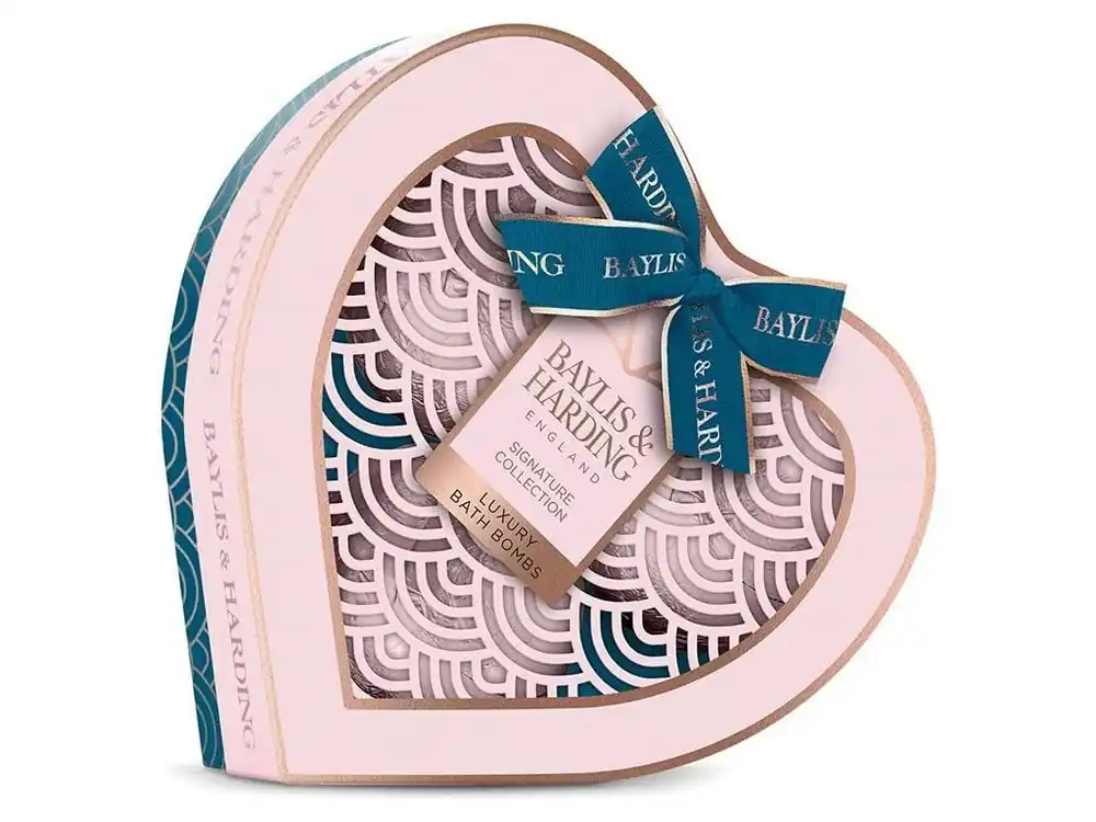 Jen Po Omezenou Doba Baylis & Harding Dárková sada Jojoba, Vanilla & Almond Oil Šumivé koupelové balistiky3x120 g