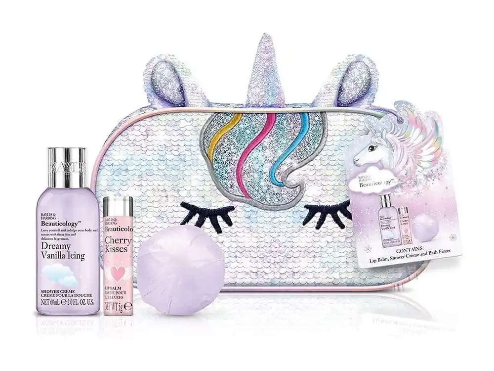 Baylis & Harding Beauticology Unicorn Dárková sada s pouzdrem 4 ks Nejlepší Cena