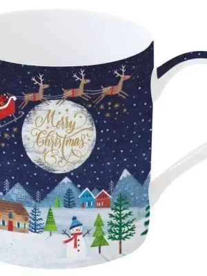 Ověřený Easy Life Porcelánový hrnek With Love At Christmas Santa v dárkové krabičce 350 ml