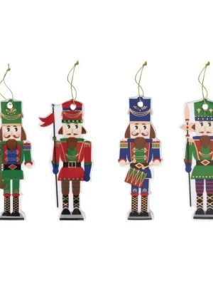 Easy Life Porcelánové ozdoby na stromeček Nutcracker 6 ks Originální
