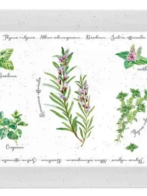Finální Výprodej Easy Life Melaminový tác Herbarium 31x23 cm