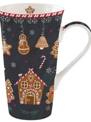Ověřený Easy Life Porcelánový hrnek velký Gingerbread velký 600 ml
