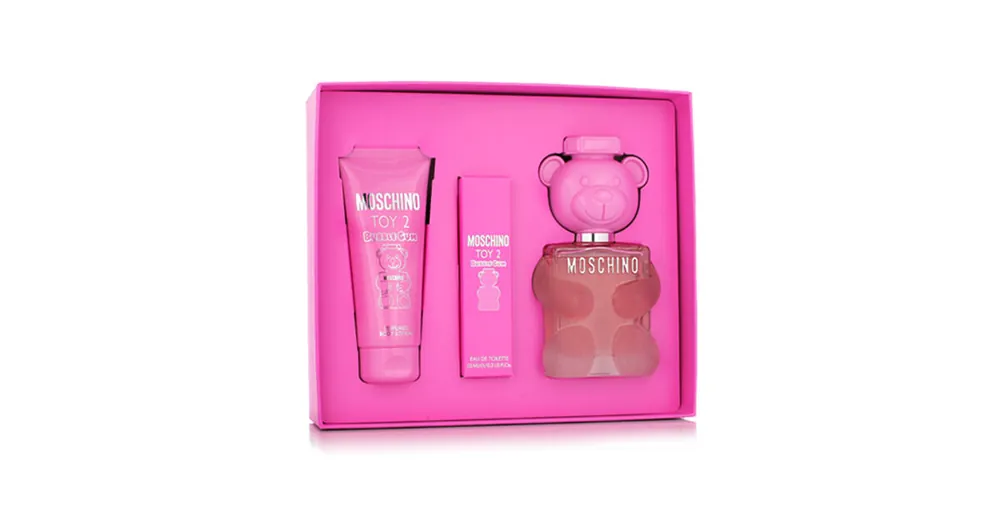 Odeslání Ihned Moschino Toy 2 Bubble Gum EDT 100 ml + EDT MINI 10 ml + BL 100 ml W