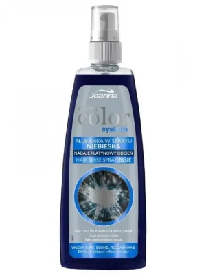Top Prodej JOANNA Ultra Color BLUE Hair Rinse Spray 150ml - tónovací přeliv ve spreji - modrý