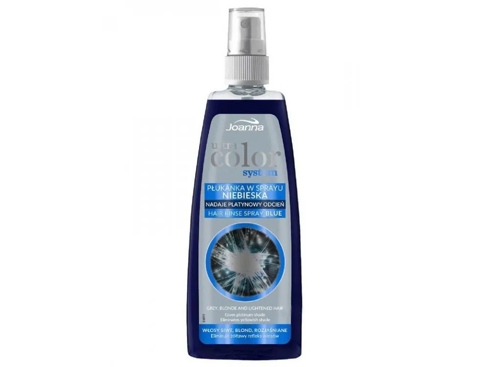 Top Prodej JOANNA Ultra Color BLUE Hair Rinse Spray 150ml - tónovací přeliv ve spreji - modrý