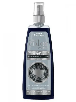 JOANNA Ultra Color SILVER Hair Rinse Spray 150ml - tónovací přeliv ve spreji - stříbrný Výhodná Nabídka