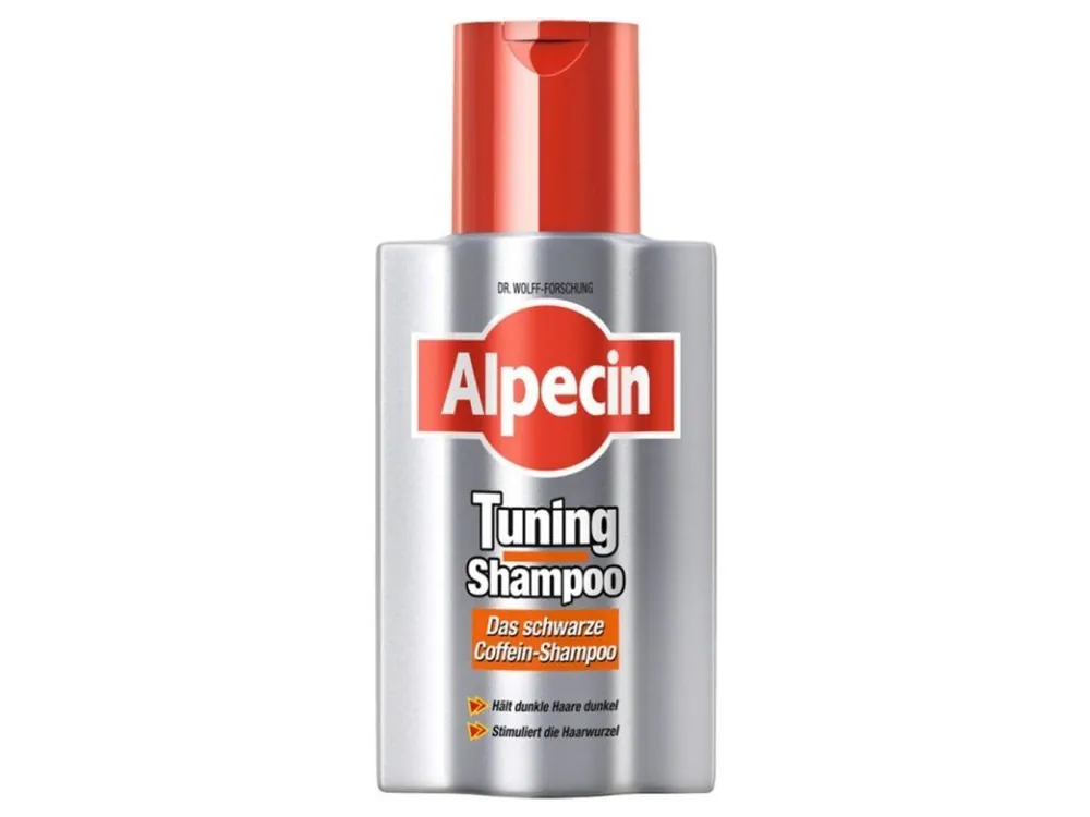 ALPECIN Tuning Coffein Shampoo 200ml - udržuje tmavé vlasy a zabraňuje vypadávání Oblíbený