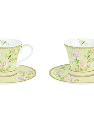 Nejprodávanější Easy LifeSada porcelánových šálků a podšálků na espresso Palace Garden Fresco 2x80 ml