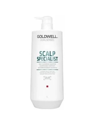 GOLDWELL Dualsenses Deep Cleansing Shampoo 1000ml - šampon na mastné vlasy Finální Výprodej
