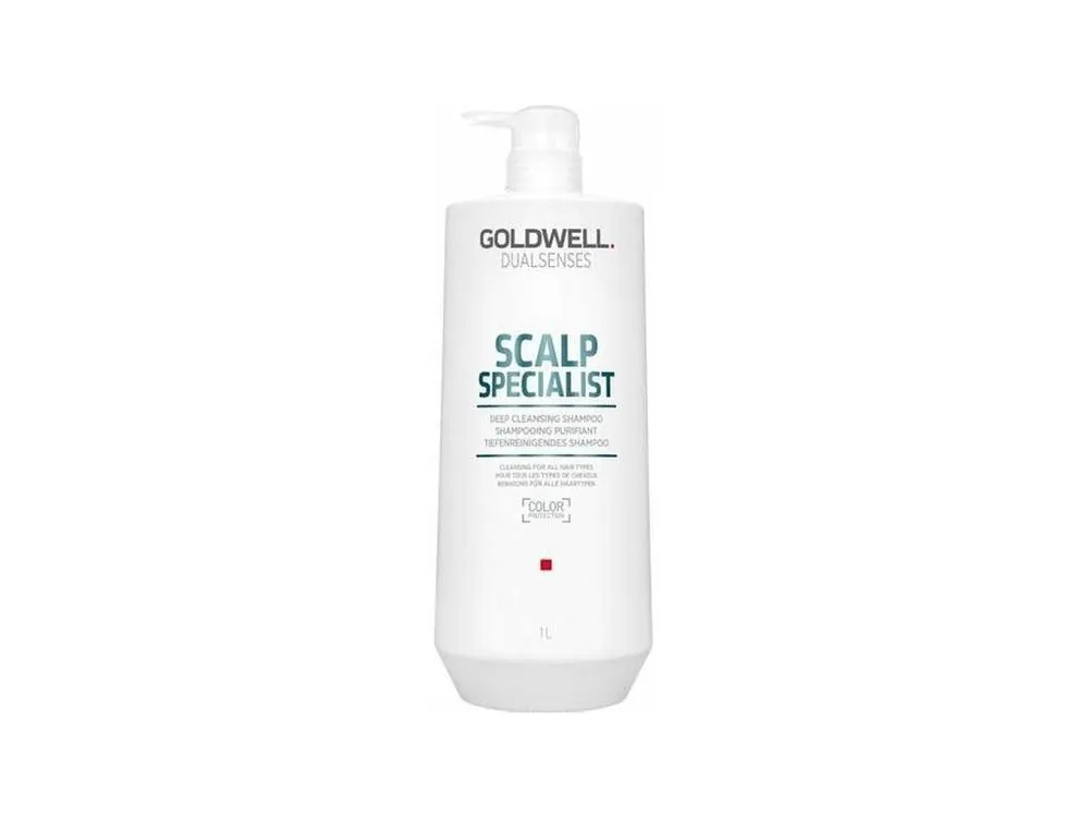 GOLDWELL Dualsenses Deep Cleansing Shampoo 1000ml - šampon na mastné vlasy Finální Výprodej
