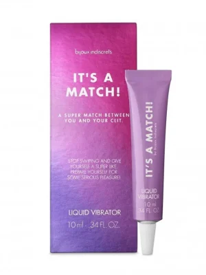 Top Prodej Bijoux Indiscrets IT'S MATCH! Tekutý vibrátor 10 ml