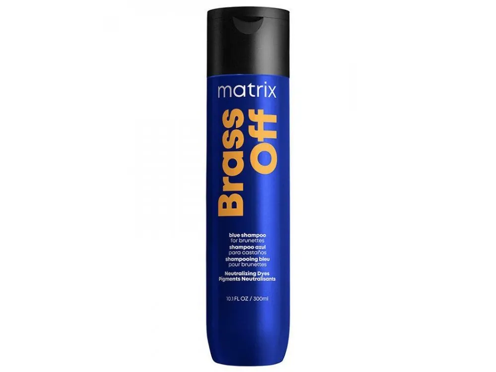 Novinka MATRIX Total Results Brass Off Shampoo 300ml - šampon pro blond a melírované vlasy